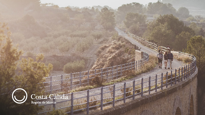 La vía verde a todo tren en la Región de Murcia 