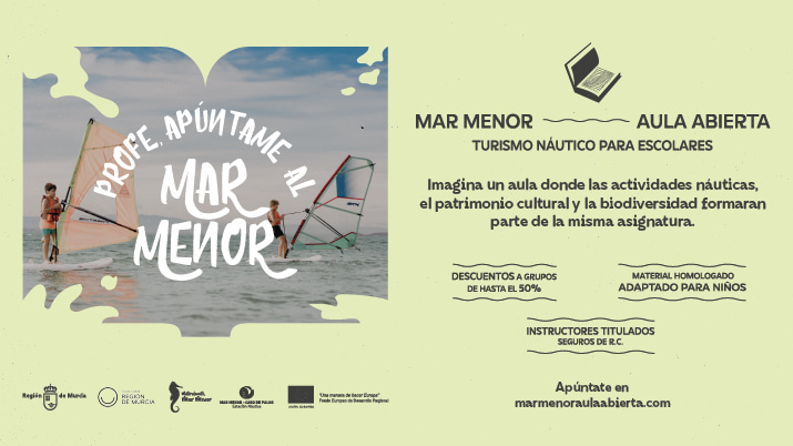 Mamá, papá, profe ¡apuntadme al Mar Menor!