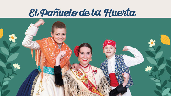 Murcia se une por los niños con cáncer con ‘El Pañuelo de la Huerta’