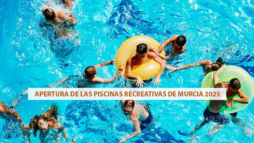 Apertura de las piscinas recreativas de Murcia 2025