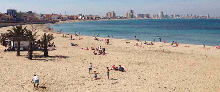 playa levante cabo de palos