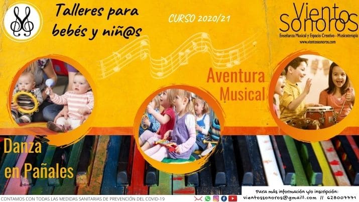 Talleres Musicales para Bebés y niños/as