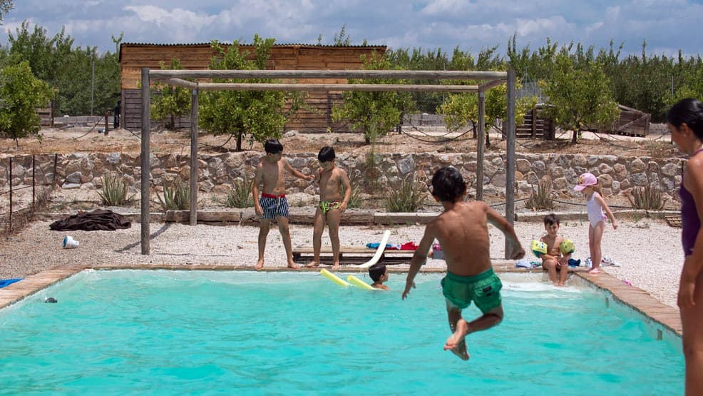 la hornera piscina