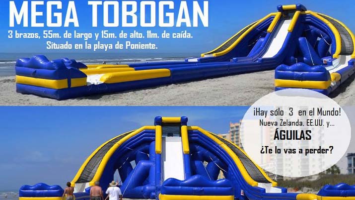 Megatobogán en Águilas