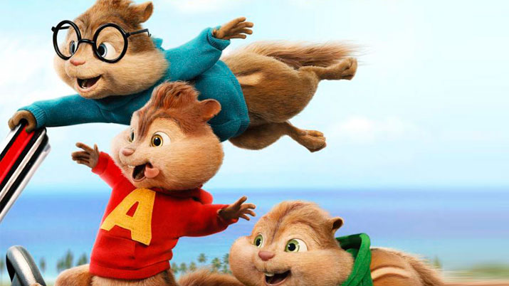 Alvin y las ardillas: fiesta sobre ruedas