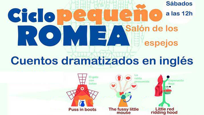 Cuentacuentos en inglés en el Romea