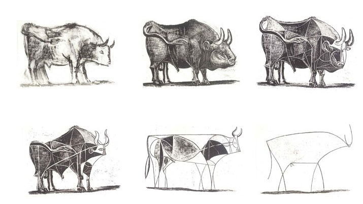un toro picassiano