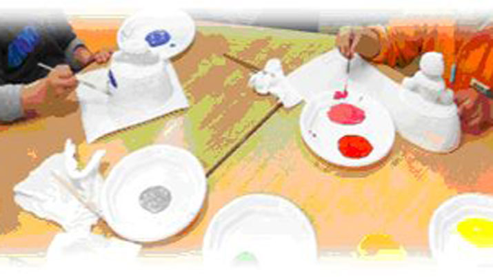 pintar en escayola
